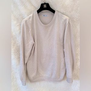 ZARA Men Beige Sweater Size XL